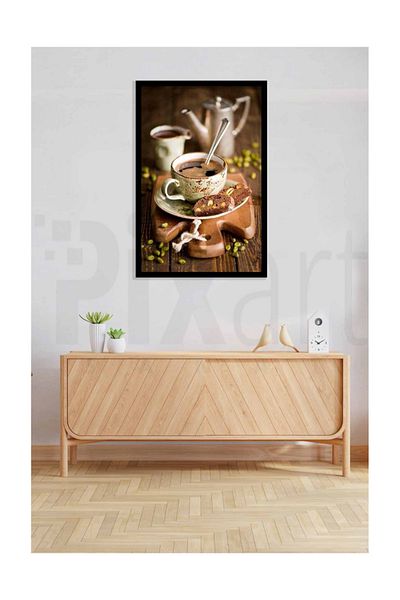 pixartsanat Coffee And Cookie Pixart Art Diamond Mosaic Painting Diamond Türkiye 40*60