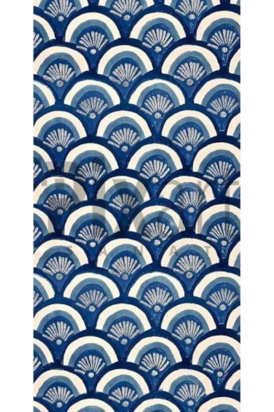 pixartsanat Blue Wave Pattern Pixart Art Diamond Mosaic Diamond Turkey 41*53