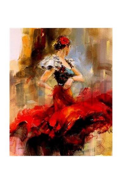 pixartsanat Spanish Karmen Pixart Art Diamond Mosaic Painting Diamond Turkey 40*50