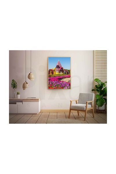 pixartsanat Floral Road Pixart Art Diamond Mosaic Painting Diamond Türkiye 40*60