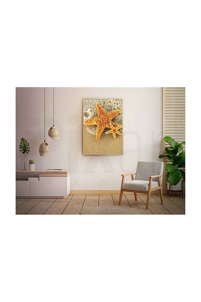 pixartsanat Starfish Pixart Art Diamond Mosaic Painting Diamond Turkey 33*51