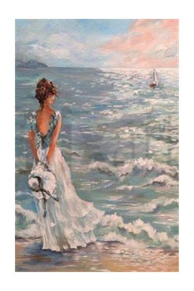 pixartsanat Wave Sea Pixart Art Diamond Mosaic Painting Diamond Turkey 48*74