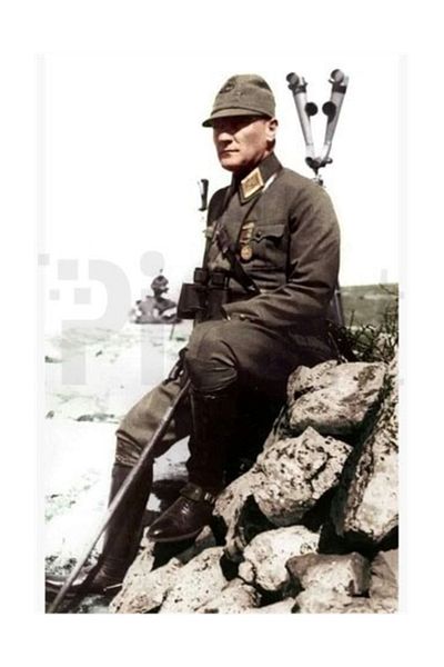 pixartsanat Ataturk at the Place of War - Pixart Diamond Mosaic 40*60