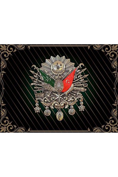 pixartsanat Ottoman Tughra 45x60 PixArt Art Diamond Mosaic Painting Diamond Türkiye