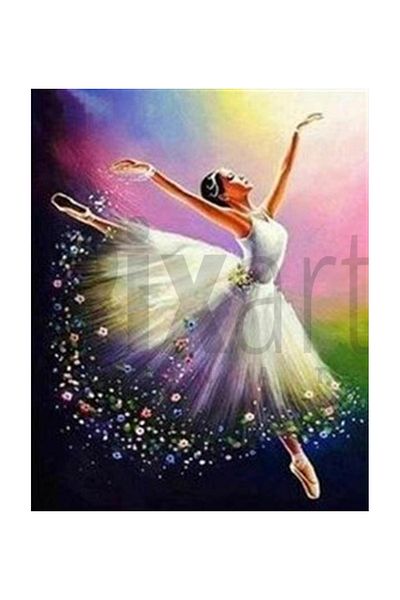 pixartsanat Ballerina Girl Pixart Art Diamond Mosaic Painting Diamond Turkey 69*86