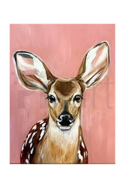pixartsanat Tiny Gazelle Pixart Art Diamond Mosaic Painting Diamond Turkey 39*52
