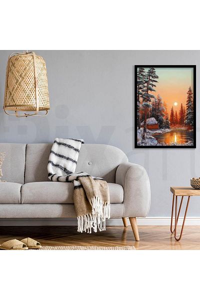pixartsanat Turkey Diamond - 30*40 Pixart Art Diamond Mosaic Painting