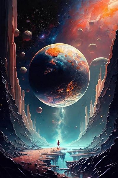 pixartsanat Space Space 40X60 Pixart Art Diamond Mosaic Painting Diamond Turkey