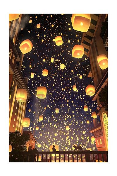 pixartsanat Wish Balloons Pixart Art Diamond Mosaic Painting Diamond Turkey 40*60