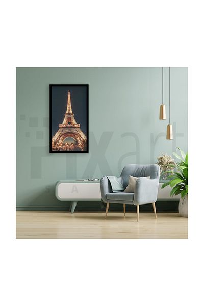 pixartsanat Eiffel Tower Pixart Art Diamond Mosaic Painting Diamond Turkey 37*69