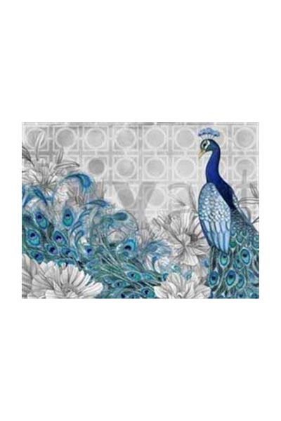 pixartsanat Peacock's Flowers Pixart Art Diamond Mosaic Painting Daimond Turkey 71*51