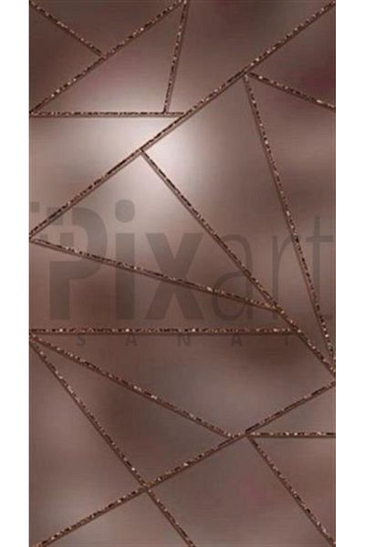 pixartsanat Brown Pattern Pixart Art Diamond Mosaic Painting Diamond Türkiye 55*99