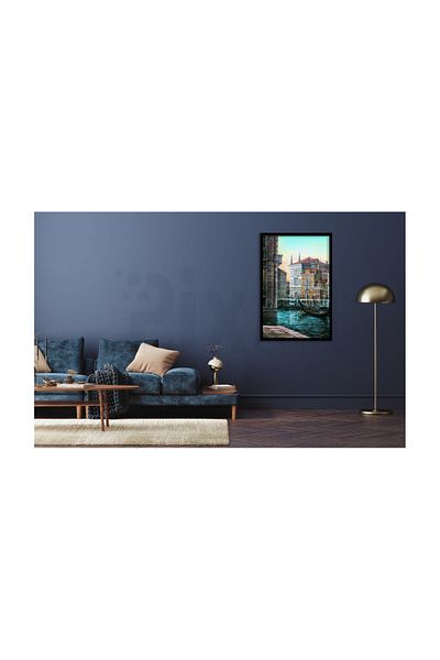 pixartsanat Gondolas in Venice Pixart Art Diamond Mosaic Painting Diamond Turkey 43*61