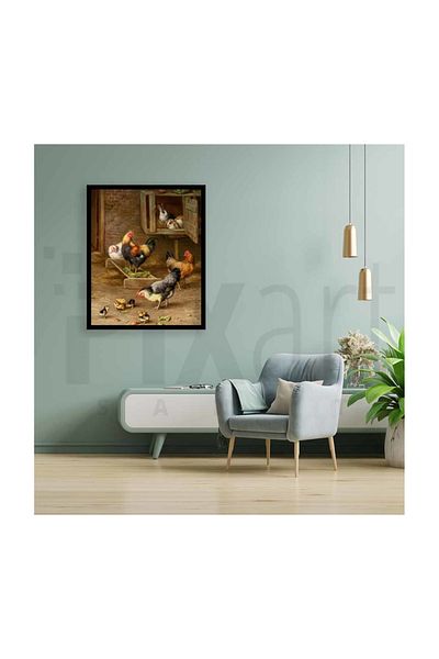 pixartsanat Edgar Hunt Coop Pixart Art Diamond Mosaic Painting Diamond Türkiye 40*40