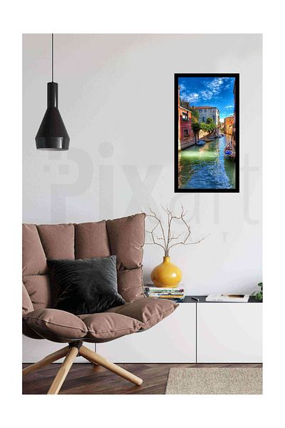 pixartsanat Venetian Landscape Pixart Art Diamond Mosaic Painting Diamond Turkey 40*60