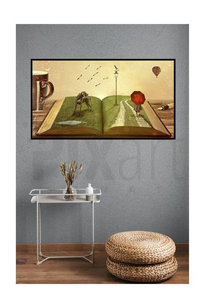 pixartsanat Living Book Pixart Art Diamond Mosaic Painting Diamond Turkey 97*53