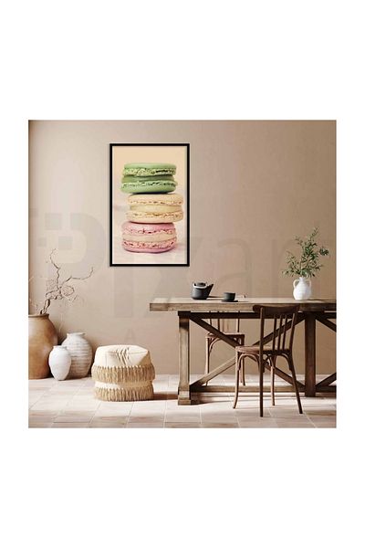 pixartsanat Colorful Macarons PixArt Art Diamond Mosaic Painting Diamond Turkey 33*51