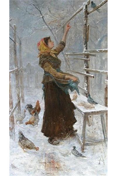 pixartsanat Bird Feeding Woman Pixart Art Diamond Mosaic Painting Diamond Turkey 33*61