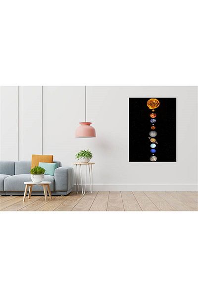 pixartsanat Solar System Planets Pixart Art Diamond Mosaic Painting Diamond Turkey 37*69