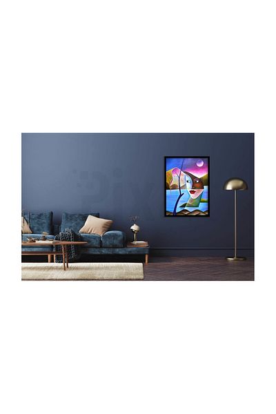 pixartsanat Abstract Painting Sea Pixart Art Diamond Mosaic Painting Diamond Turkey 43*58