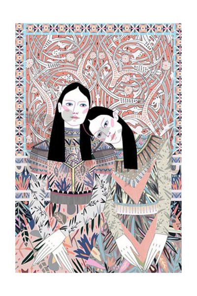 pixartsanat Sisters Pixart Art Diamond Mosaic Painting Diamond Turkey 40*60