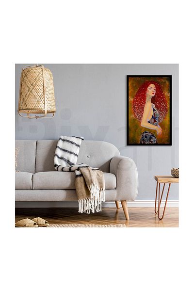 pixartsanat Red Haired Woman Pixart Art Diamond Mosaic Painting Diamond Türkiye 40*60