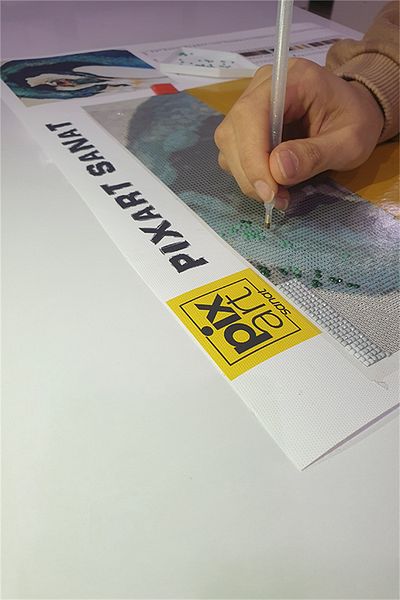 pixartsanat Istanbul Pixart Art Diamond Mosaic Painting Diamond Turkey 46*56