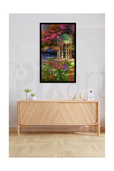 pixartsanat Magic Garden Pixart Art Diamond Mosaic Painting Diamond Turkey 53*89