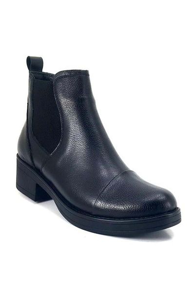ALBİNİ Cizme casual Albini 30080 din piele naturală-negru
