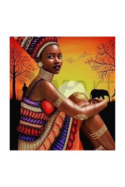 pixartsanat Melez Woman Pixart Art Diamond Mosaic Painting Diamond Türkiye 56*61
