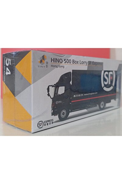 Tiny Dianomi Tiny hino 1:64 500box LORRY SF EXPRESS KAMYON (8 CM UZUNLUĞUNDA