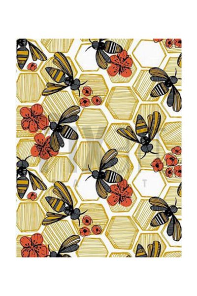 pixartsanat Bee Pattern Pixart Art Diamond Mosaic Painting Diamond Türkiye 43*60
