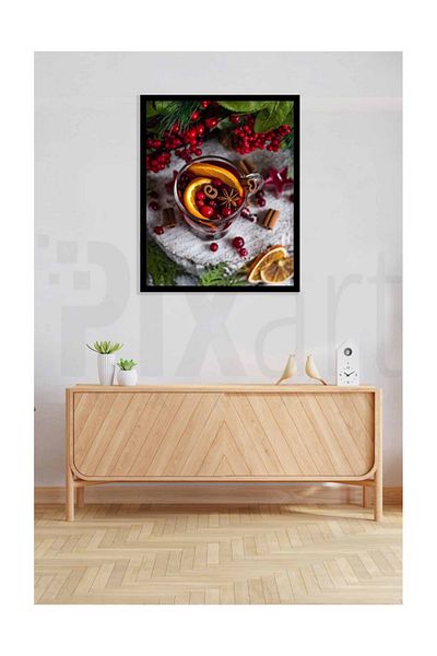 pixartsanat Winter Tea Pixart Art Diamond Mosaic Painting Diamond Turkey 41*51