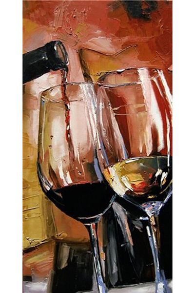 pixartsanat Glasses Pixart Art Diamond Mosaic Painting Diamond Turkey 36*71