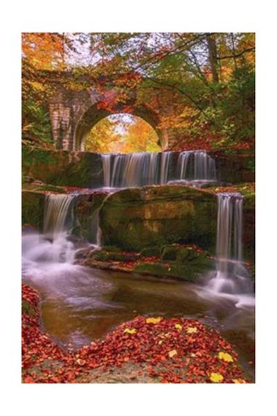 pixartsanat Waterfall Pixart Art Diamond Mosaic Painting Diamond Turkey 51*71