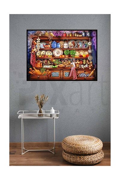 pixartsanat Kitchen Cabinet Pixart Art Diamond Mosaic Painting Diamond Türkiye 55*40