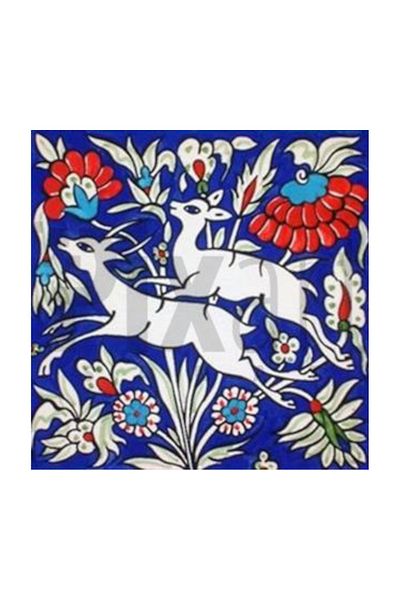 pixartsanat Deer Pattern Pixart Art Diamond Mosaic Painting Diamond Turkey 52*52
