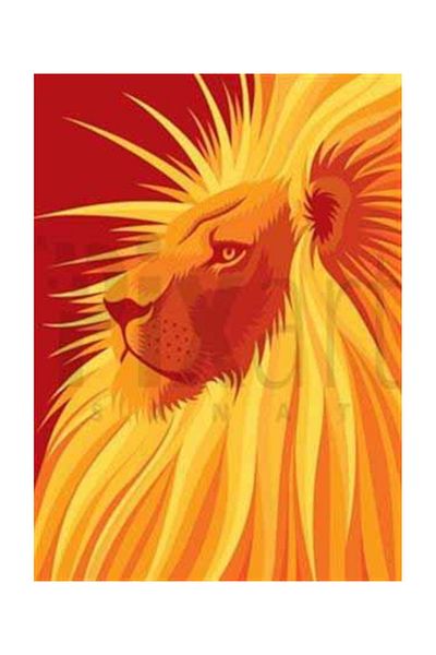 pixartsanat Sun in the Lion's Mane Pixart Art Diamond Mosic Painting Daimond Türkiye 50*68