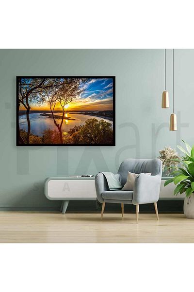 pixartsanat Sunset 28*40 PixArt Art Diamond Mosaic Painting Diamond Turkey