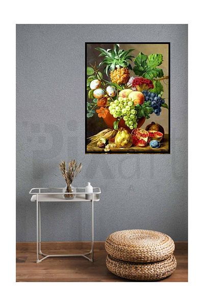 pixartsanat Coconuts Pixart Art Diamond Mosaic Painting Diamond Turkey 40*60
