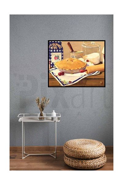 pixartsanat Cherry Pie PixArt Art Diamond Mosaic Painting Diamond Turkey 61*51