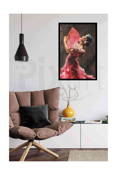 pixartsanat Spanish Karmen Pixart Art Diamond Mosaic Painting Diamond Turkey 41*61