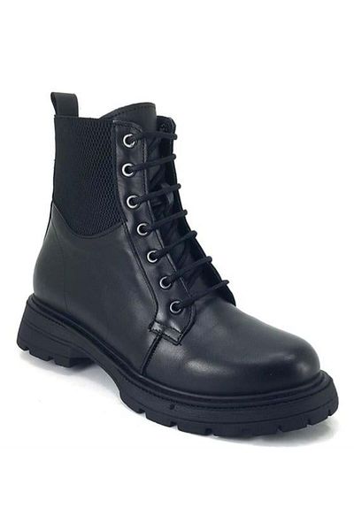 ALBİNİ Albini 10145 - Cizme casual negre din piele naturală