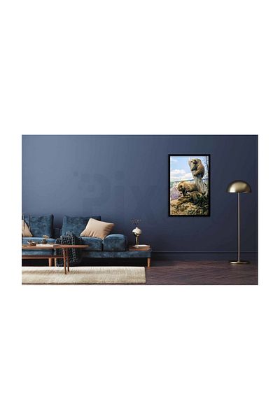 pixartsanat Brown Bears Pixart Art Diamond Mosaic Painting Diamond Turkey 40*60