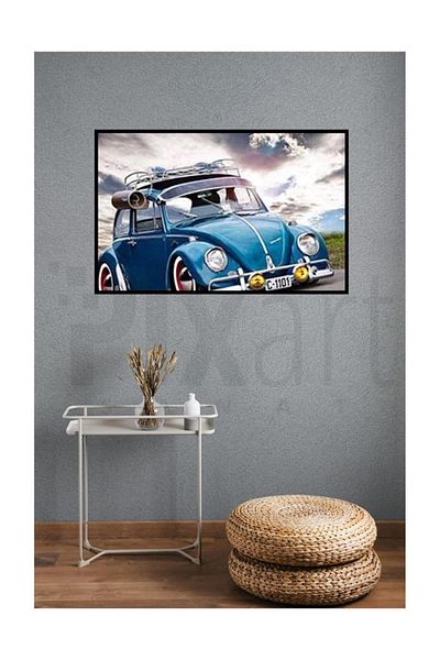 pixartsanat Blue Vos Vos Pixart Art Diamond Mosaic Painting Diamond Turkey 78*53