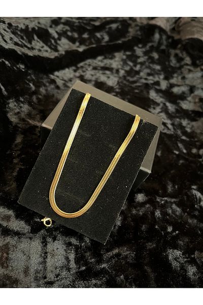 Fashion Jewellery 316L Steel Italian Scrunch Chain