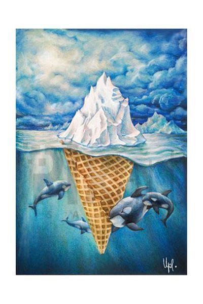 pixartsanat Ice Mountain Pixart Art Diamond Mosaic Painting Diamond Turkey 43*74
