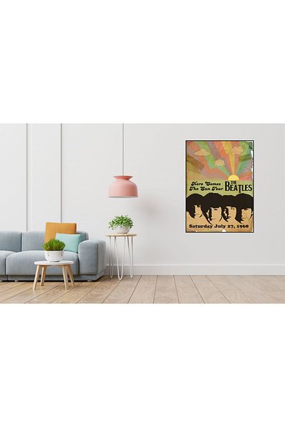 pixartsanat The Beatles Retro Pixart Art Diamond Mosaic Painting Diamond Turkey 40*60