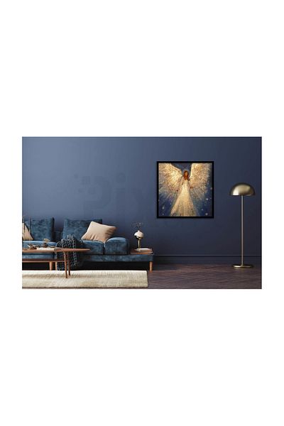 pixartsanat Giant Winged Fairy Pixart Art Diamond Mosaic Painting Diamond Turkey 58*58