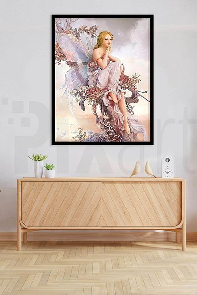 pixartsanat Angel 40*50cm Pixart Art Diamond Mosaic Painting Diamond Turkey